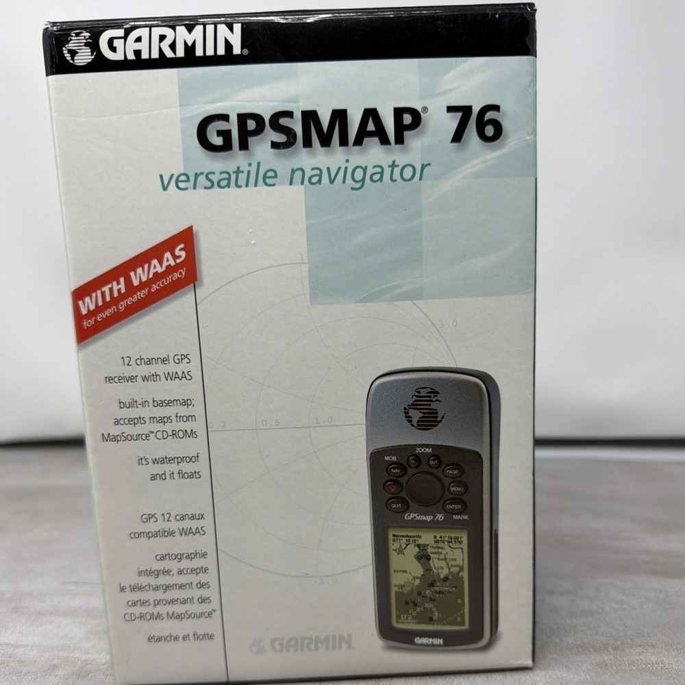 Garmin GPS Map 76 Versatile Navigator Handheld Mapping Unit Outdoors Hiking